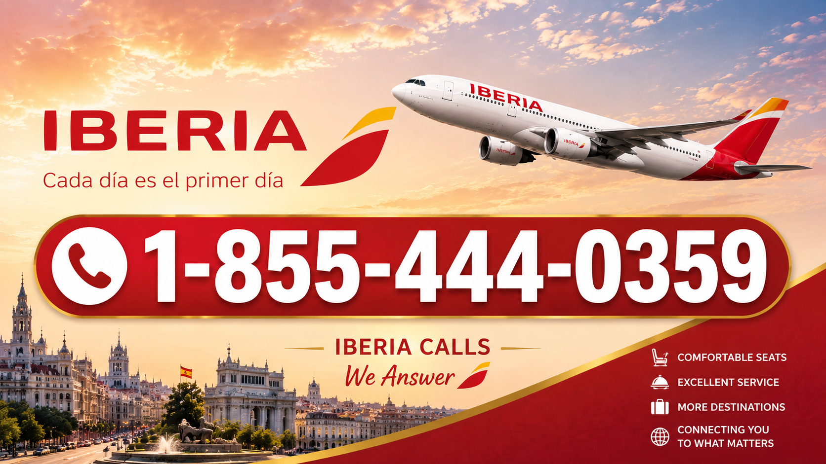 Iberia Airlines Flight Booking Assistance | 24/7 Travel Help +1-855-444-0359